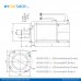 400W 600W Servo Motor kit 60SV01930 60SV01330 1.91N.m 1.27N.m S2 Series