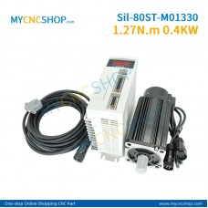 AC220V Silent Servo kit Sil-80ST-M01330 1.27N.m 0.4KW