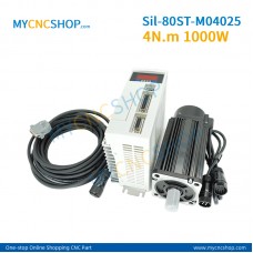 AC220V Silent Servo kit Sil-80ST-M04025 4N.m 1.0KW