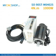 AC220V Silent Servo kit Sil-90ST-M04025 4N.m 1.0KW